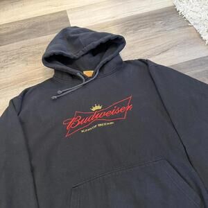 vintage Budweiser king of beers hoodie 00s L/XL